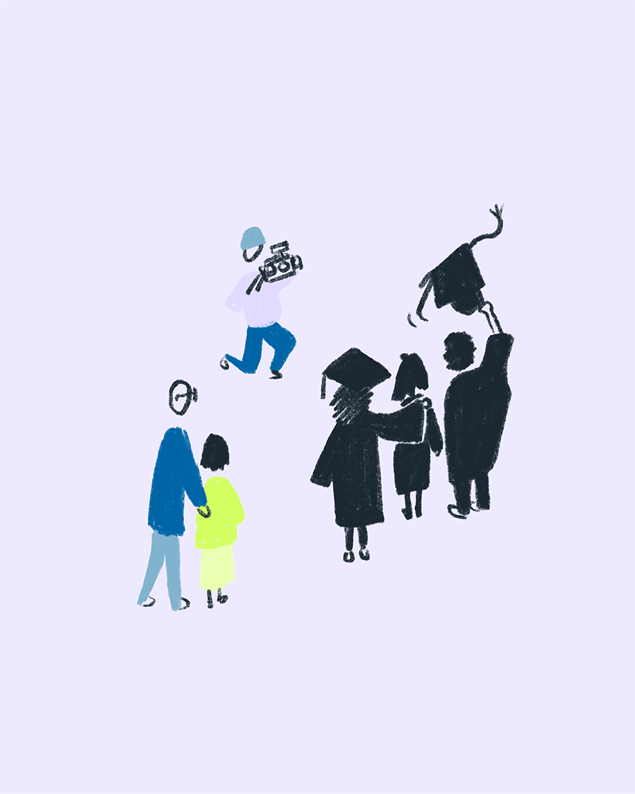 Animation of bespoke illustrations for the New York Project's celebration event